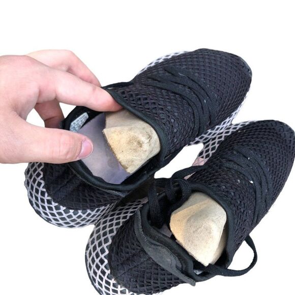 2018 Adidas Deerupt Core Black Clear Lilac Size 6.5 - Picture 7 of 15